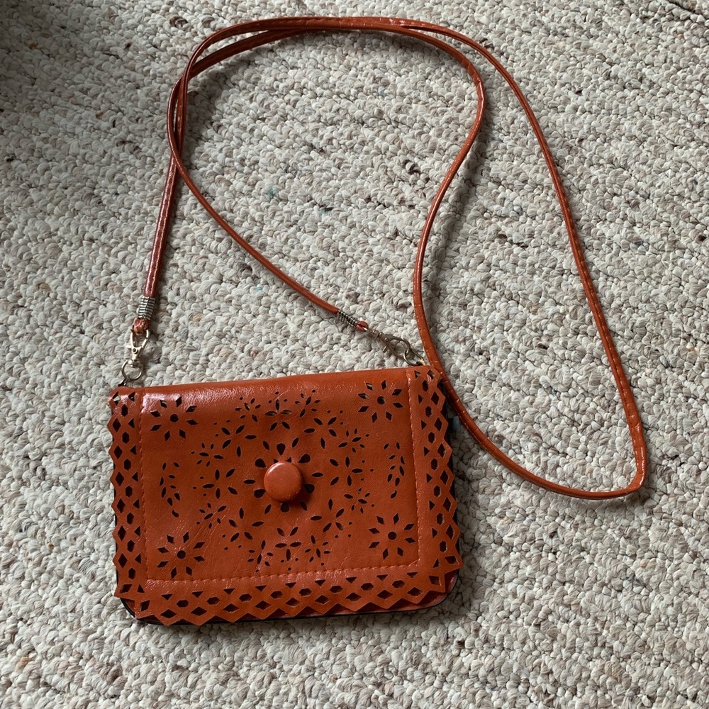leather handbag